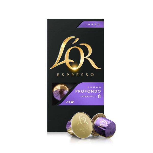 L'Or Κάψουλες Espresso Lungo Profondo Συμβατές με Μηχανή Nespresso 10caps