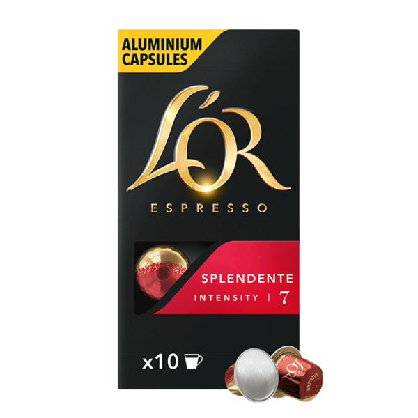 L'Or Κάψουλες Espresso Spledente Συμβατές με Μηχανή Nespresso 10caps