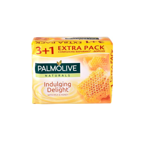 PALMOLIVE Σαπούνι Milk & Honey 3+1 ΔΩΡΟ 4x90g