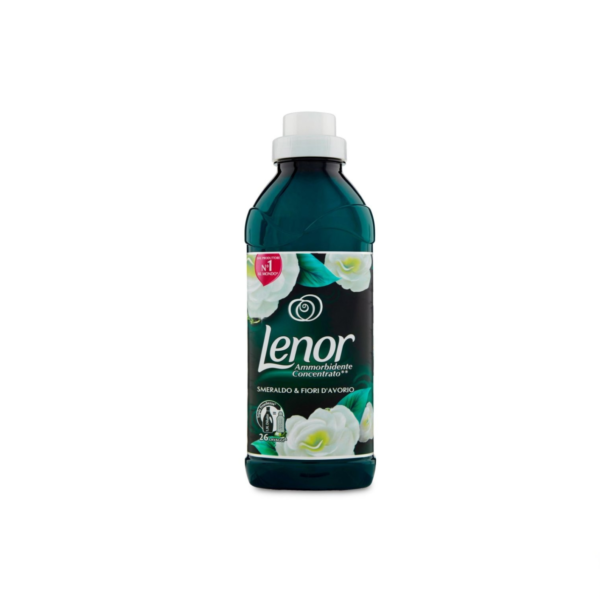 Lenor Συμπυκνωμένο Μαλακτικό Emerald & Ivory Flower  650ml 26μεζ