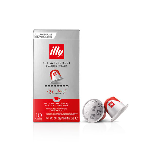 Illy Κάψουλες Classico Συμβατές με Μηχανή Nespresso 10caps