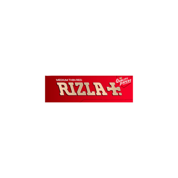 RIZLA Medium Thin Red (Κόκκινο)