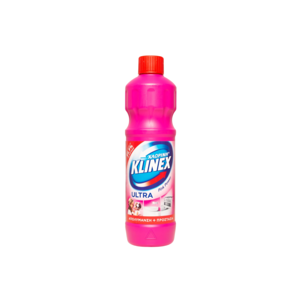 Χλωρίνη KLINEX Ultra Protection Παχύρρευστη Pink Power 750ml