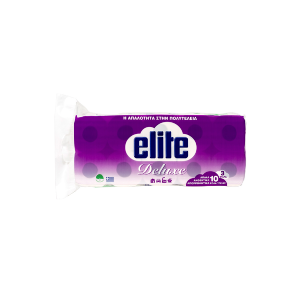 Ρολό Υγείας ELITE Deluxe 3φυλλο (10 ρολά)